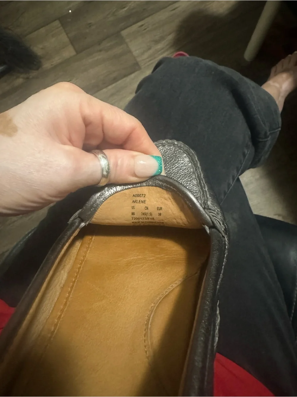 Coach Black Leather Loafers with Signature Bit
